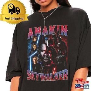 Anakin Skywalker Darth Vader Retro 90s Star Wars Classic Unisex T-Shirt